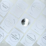 engagement gift wedding planning countdown cards