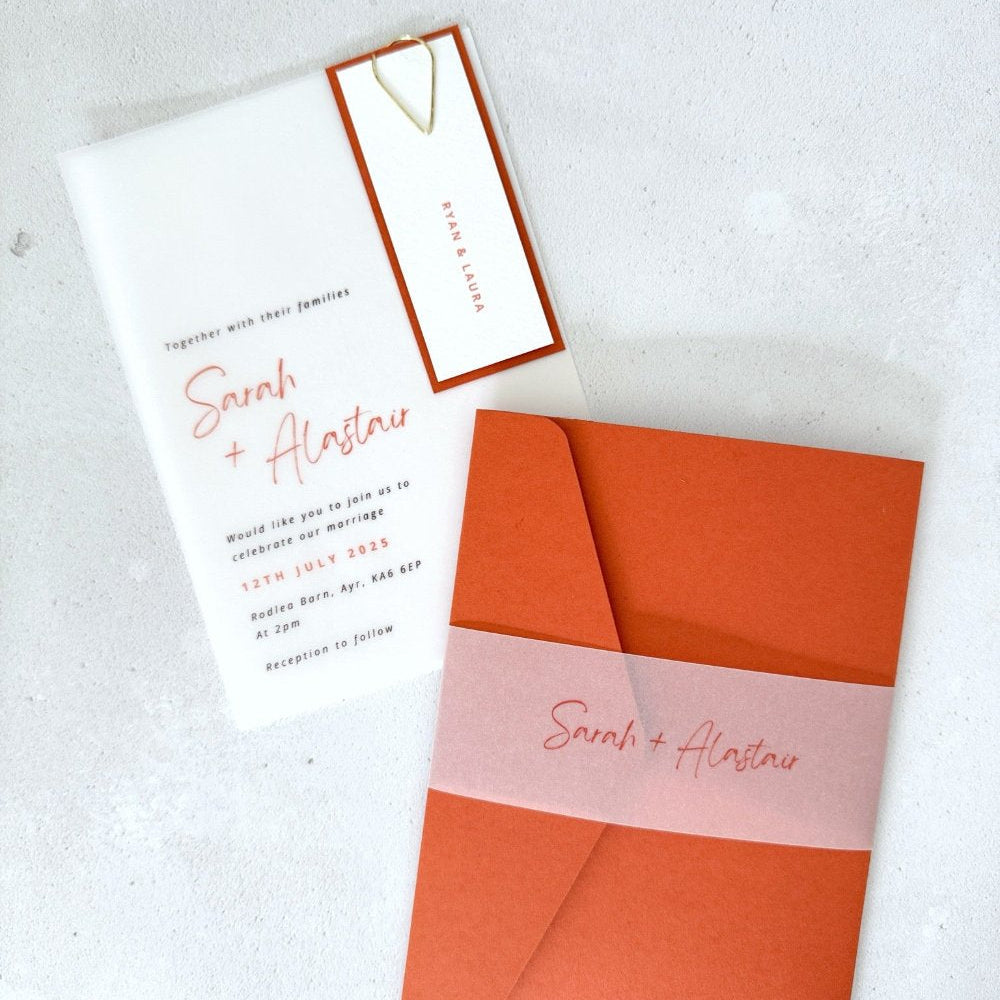SARAH Wedding Invitations