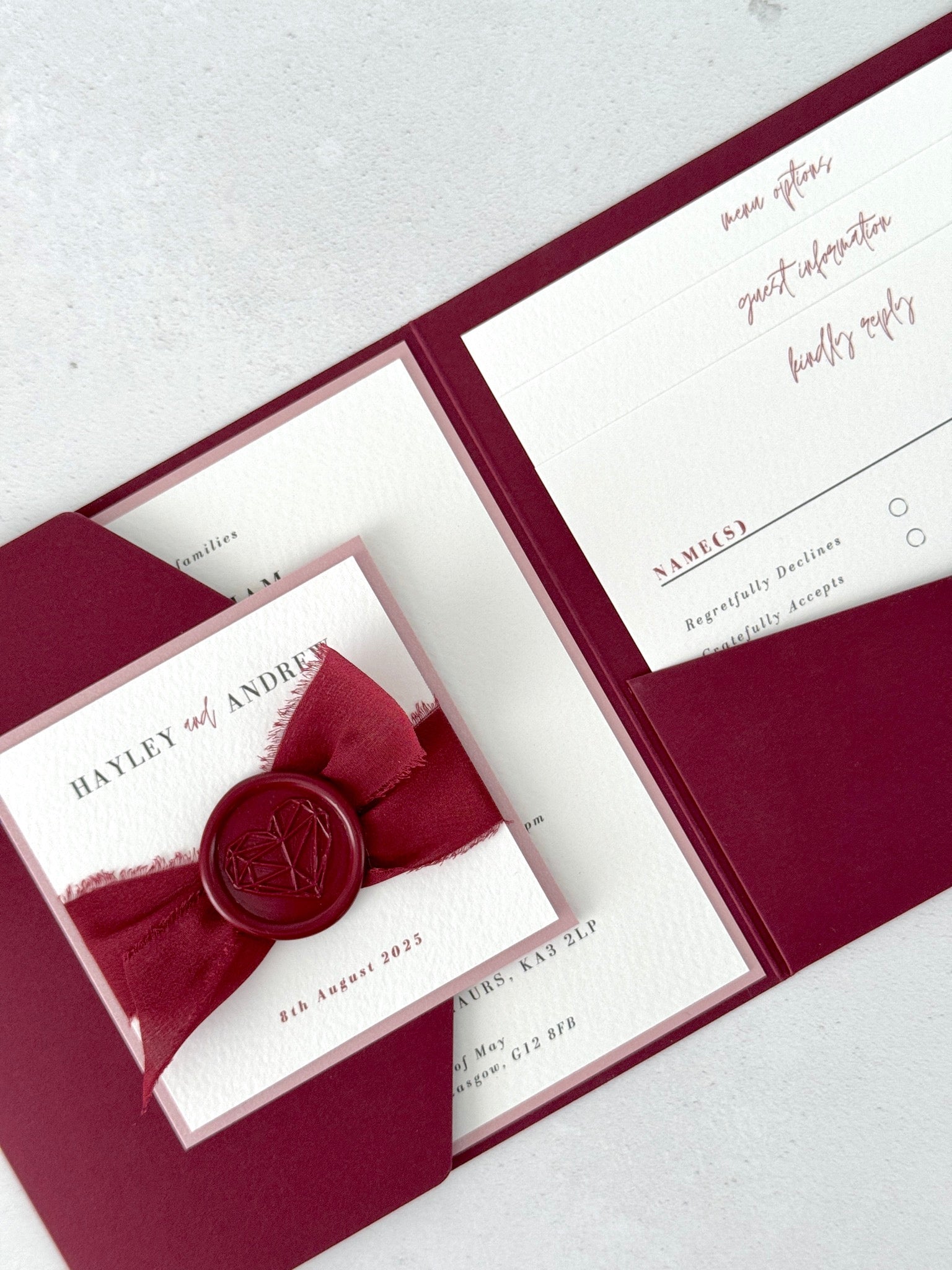 AILSA Wedding Stationery Collection