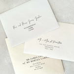 upgrade printed guest addressing for invite envelopes