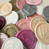ready made wax seals, seconds, various designs handmade by zara
