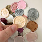 peel and stick wax seal seconds for DIY brides